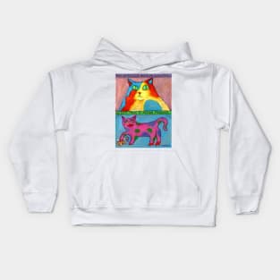 Trans Cat Kids Hoodie